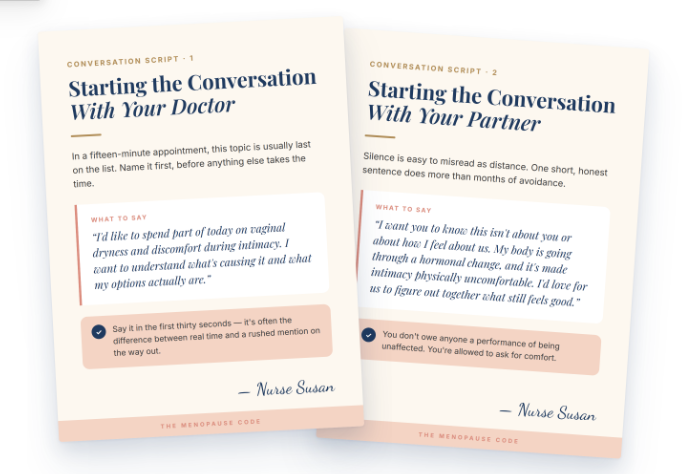 Conversation Script cards