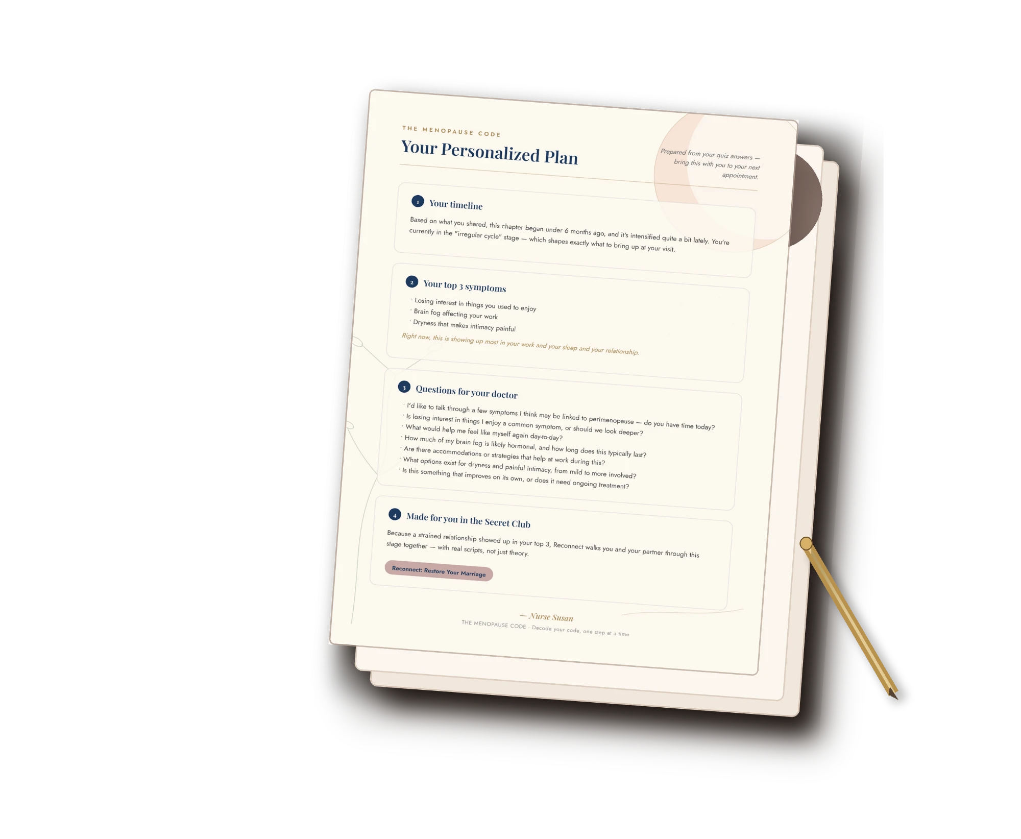 Your Personalized Menopause Plan PDF