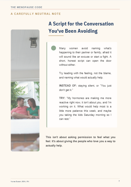 A script for the conversation you've been avoiding