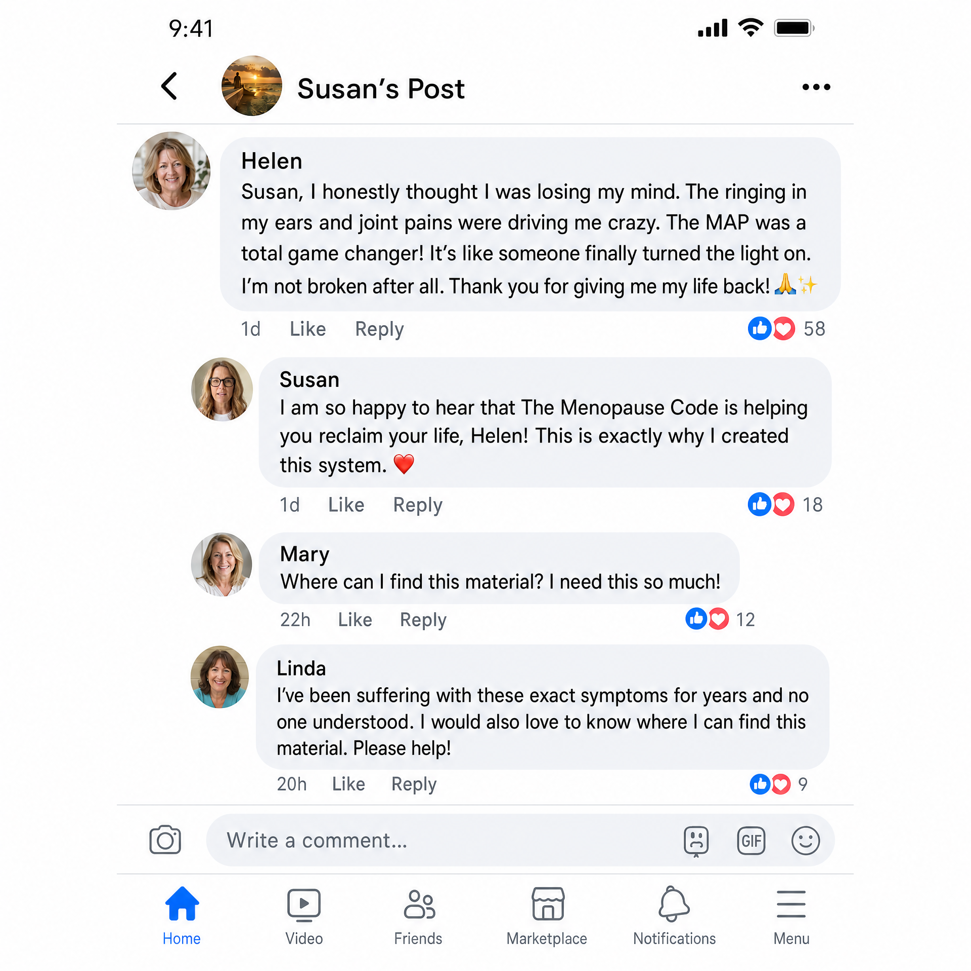 Helen's experience with The Menopause Code MAP system